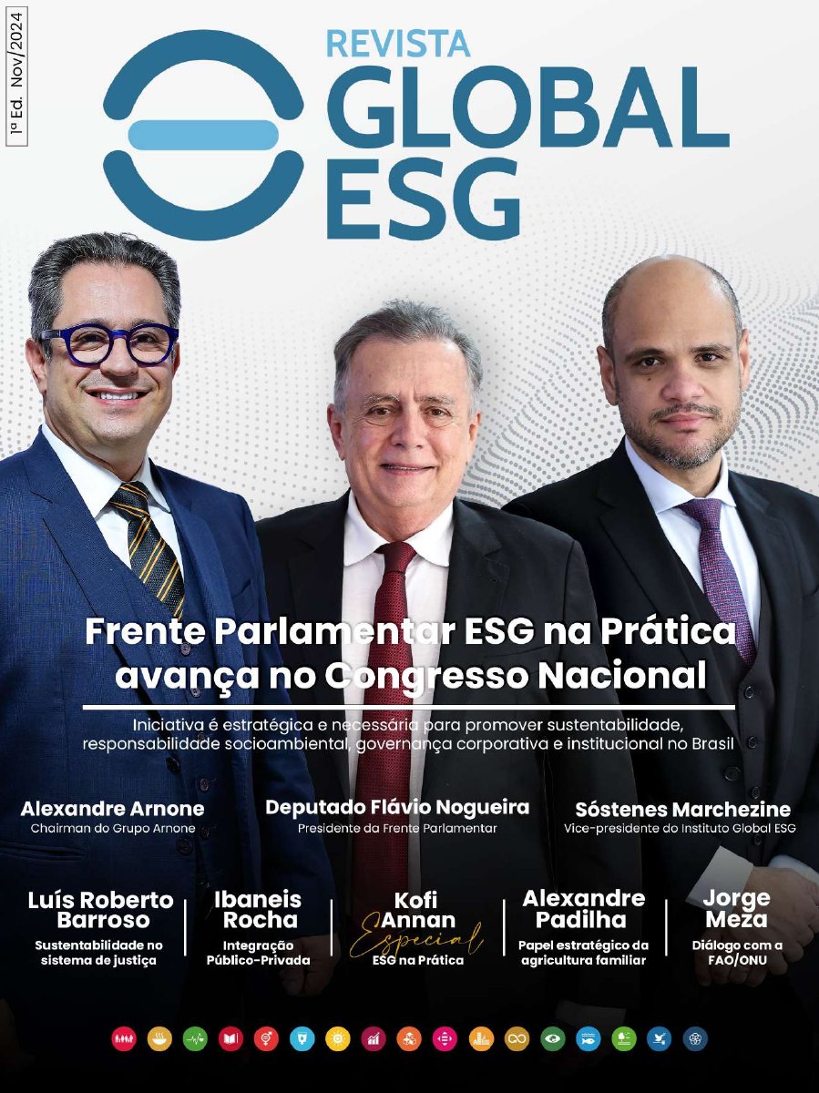 Capa da edição 1 da Revista Global ESG
