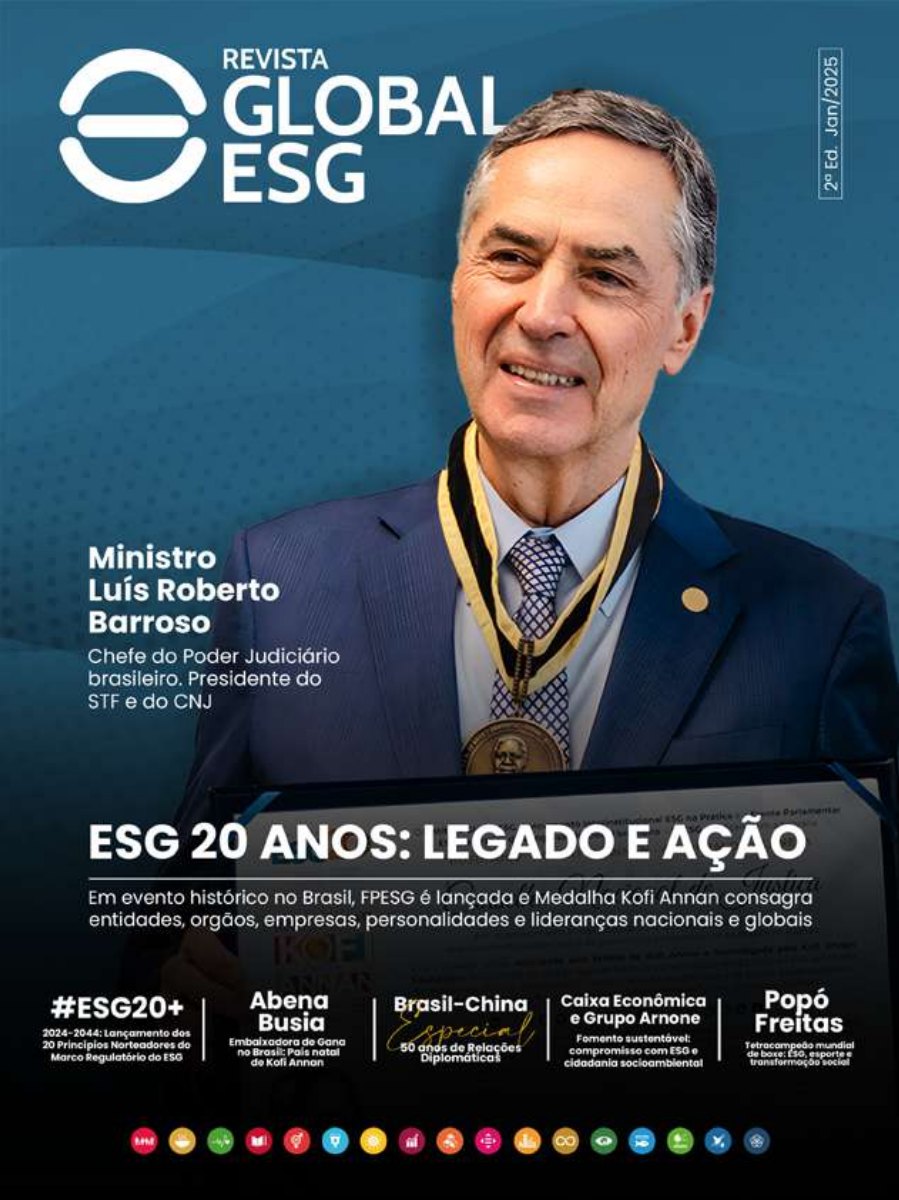 Capa da edição 2 da Revista Global ESG