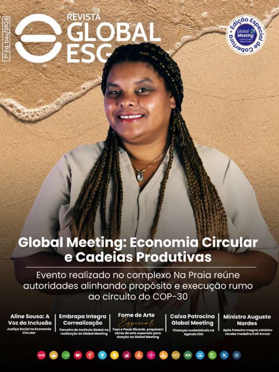Capa da edição 7 da Revista Global ESG